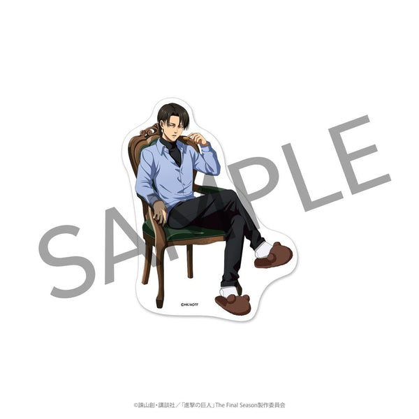 『進撃の巨人』3 o'clock ダイカットステッカー(リヴァイ)