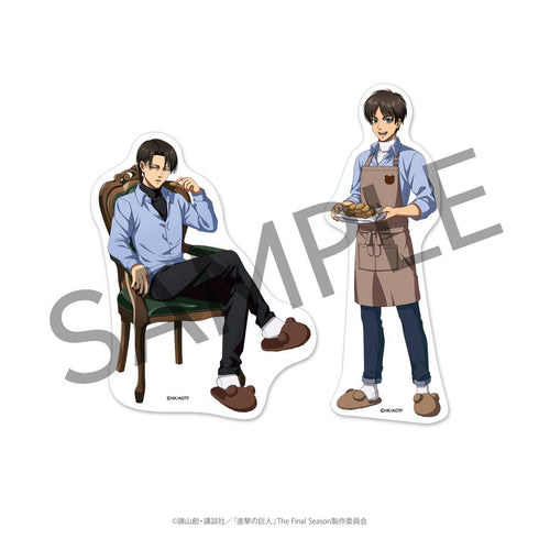 『進撃の巨人』3 o'clock ダイカットステッカー(リヴァイ)