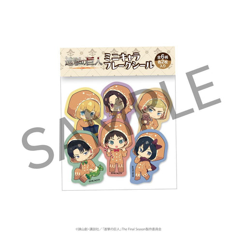 『進撃の巨人』3 o'clock フレークシール(12枚入り)