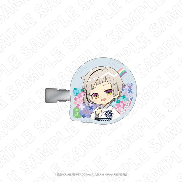 『文豪ストレイドッグス×紫陽花』キャラディショナルトイ アクリルヘアクリップ(中島敦)