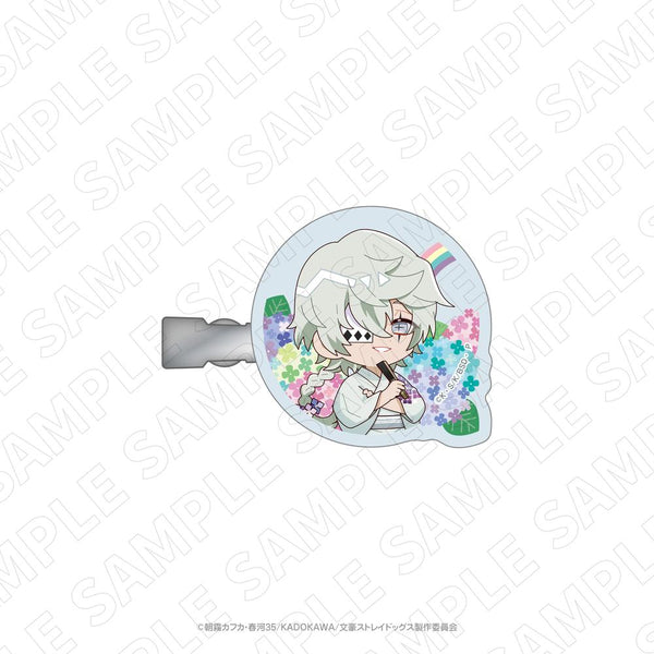 『文豪ストレイドッグス×紫陽花』キャラディショナルトイ アクリルヘアクリップ(ニコライ・G)