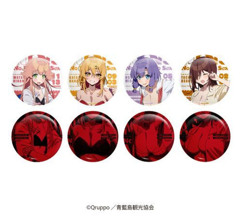 『ぬきたし THE ANIMATION』ランダム描き下ろし缶バッジ【BOX】