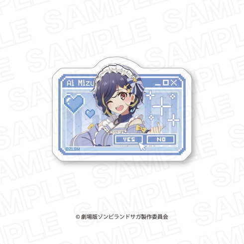 『ゾンビランドサガ ゆめぎんがパラダイス』ランダム 描き下ろしステッカー【BOX】