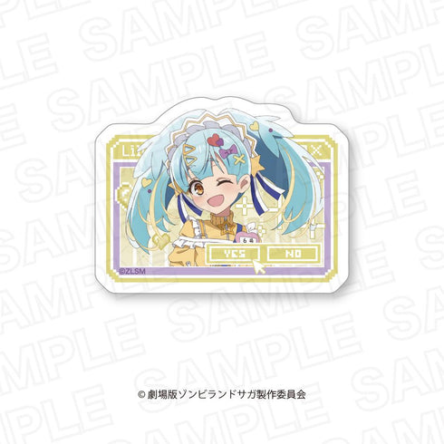 『ゾンビランドサガ ゆめぎんがパラダイス』ランダム 描き下ろしステッカー【BOX】