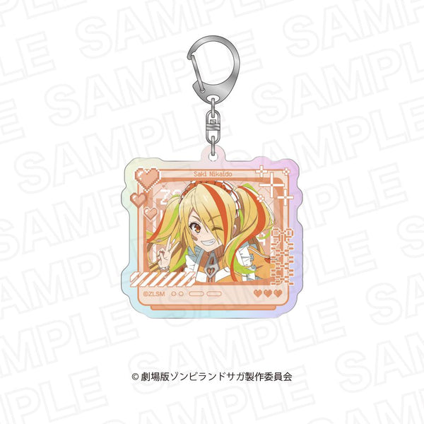 『ゾンビランドサガ ゆめぎんがパラダイス』オーロラアクリルキーホルダー 二階堂サキ