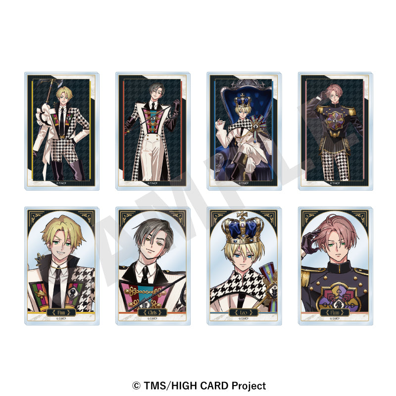 HIGH CARD』トレーディングアクリルカード(全8種)【BOX】 - Anime Store.JP