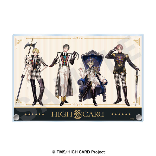 『HIGH CARD』アクリルプレート