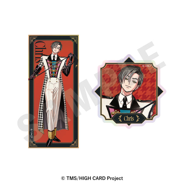 『HIGH CARD』オーロラステッカーセット(クリス・レッドグレイヴ)