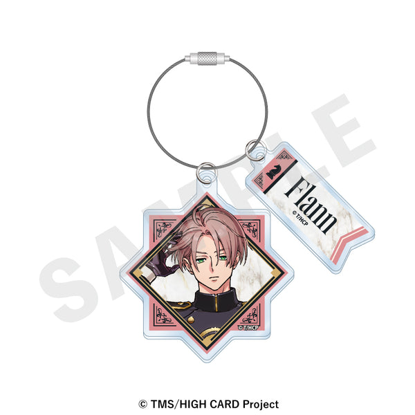 『HIGH CARD』ワイヤーアクリルキーホルダー(フラン・オールドマン )