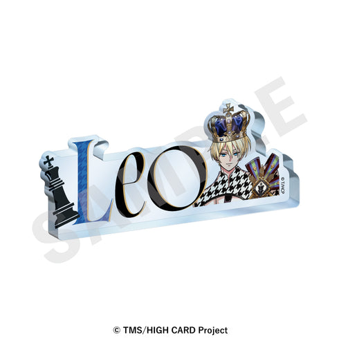 『HIGH CARD』アクリルブロック(レオ・コンスタンティン・ピノクル)