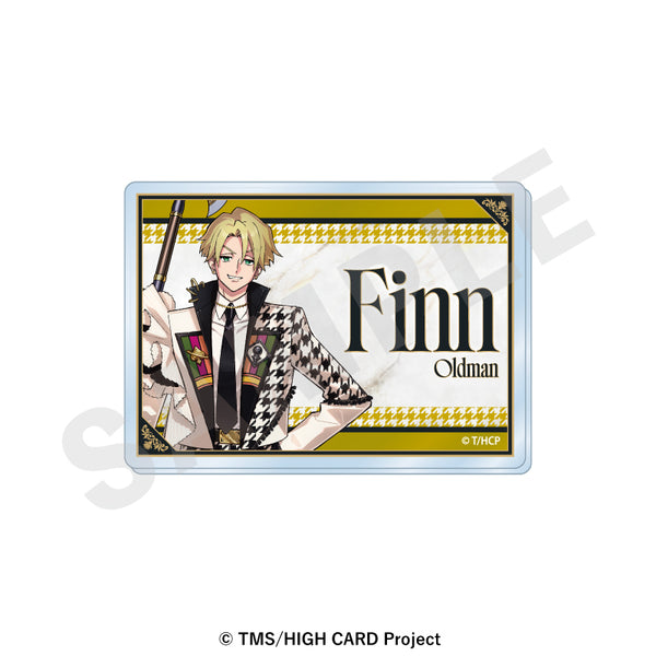 『HIGH CARD』ネームバッジ(フィン・オールドマン)