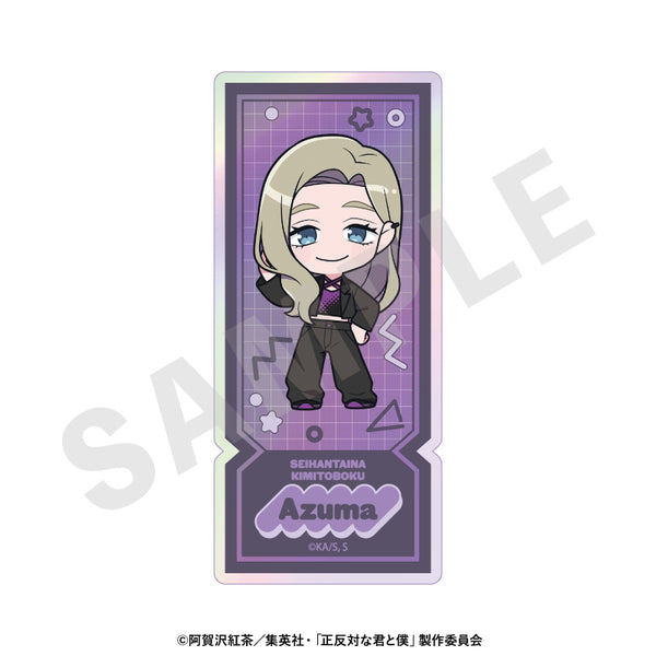 "You and Me: Complete Opposites" Aurora Sticker - Black × Neon Outfit Ver. (East)