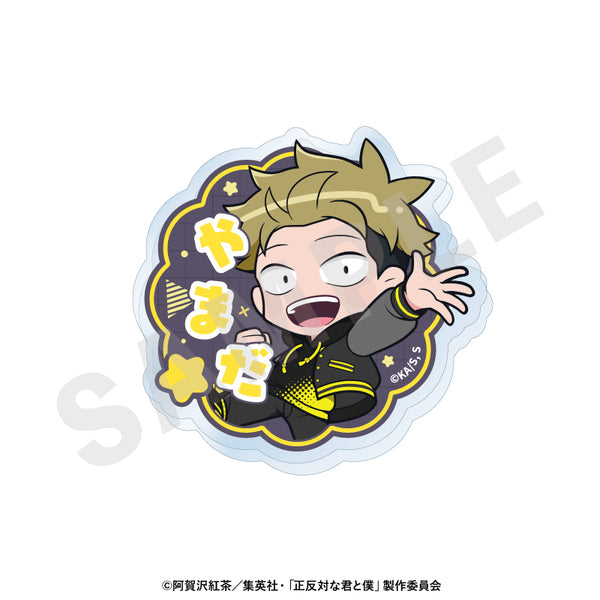 "You and Me: Complete Opposites" Name Badge – Black & Neon Coord Ver. (Yamada)