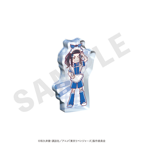 《东京复仇者》迷你角色 迷你镂空亚克力板 女仆运动服版(场地圭介)