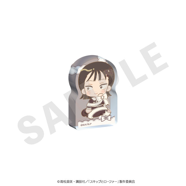 『スキップとローファー』ミニキャラリボンシリーズ ミニアクリルブロック レース ver.(岩倉美津未)