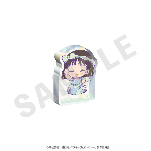 『スキップとローファー』ミニキャラリボンシリーズ ミニアクリルブロック オーガンジー ver.(岩倉美津未)