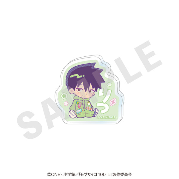"Mob Psycho 100 III" Dabotto Series Name Badge (Ritsu Kageyama)