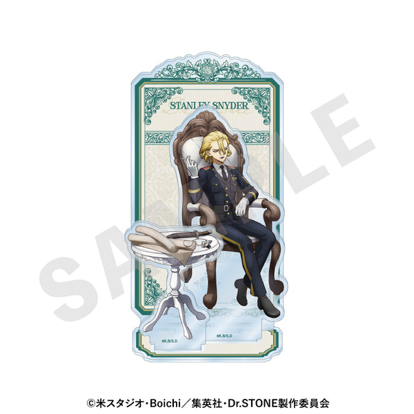 "Dr. STONE" Acrylic Stand with Background: Dialogue Ver. (Stanley Snyder)