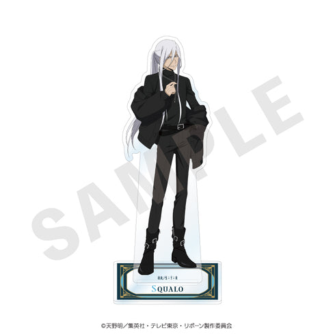 『家庭教師ヒットマンREBORN!』アクリルスタンド ブラックニットコーデver.(スペルビ・スクアーロ(10年後))