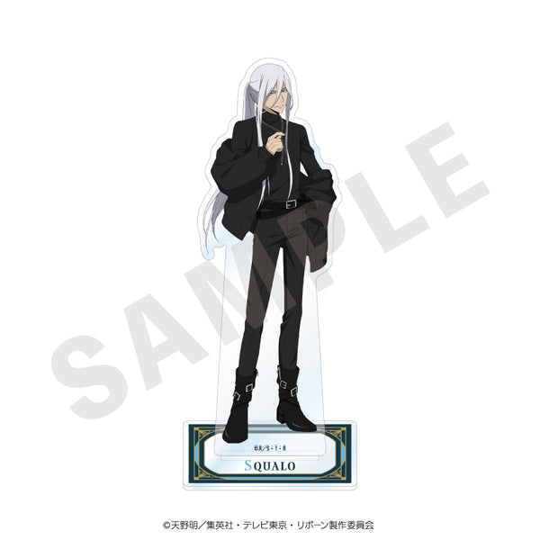 『家庭教師ヒットマンREBORN!』アクリルスタンド ブラックニットコーデver.(スペルビ・スクアーロ(10年後))