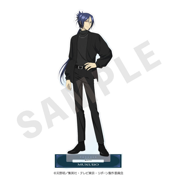 "The Hitman Reborn!" Large Acrylic Stand: Black Knit Outfit Ver. (Rokudo Gai (10 Years Later))