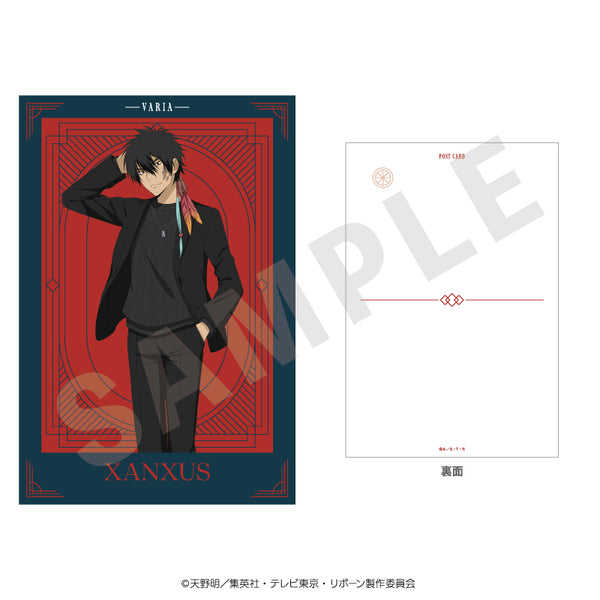 "The Hitman Reborn!" Postcard: Black Knit Outfit Ver. (XANXUS (10 Years Later))