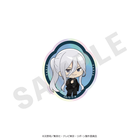 『家庭教師ヒットマンREBORN!』ミニキャラ トレーディングオーロラステッカー ブラックニットコーデver.(全6種)【BOX】