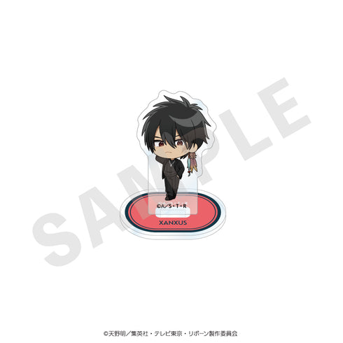 『家庭教師ヒットマンREBORN!』ミニキャラ アクリルスタンド ブラックニットコーデver.(XANXUS(10年後))
