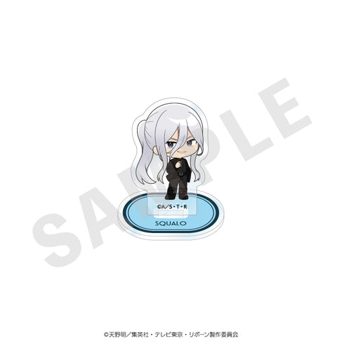 『家庭教師ヒットマンREBORN!』ミニキャラ アクリルスタンド ブラックニットコーデver.(スペルビ・スクアーロ(10年後))