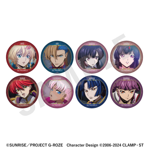 『コードギアス 奪還のロゼ』トレーディング缶バッジ (全8種)【BOX】