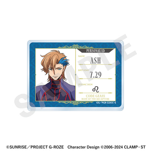《Code Geass:夺回的罗泽》姓名牌(阿什)