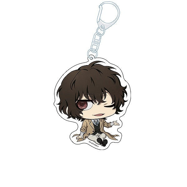 『文豪ストレイドッグス』ぺたん娘アクリルキーホルダー 太宰治