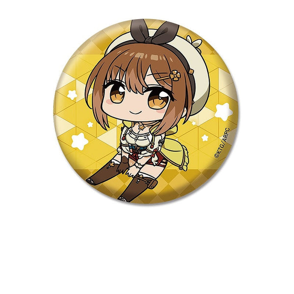 『ライザのアトリエ ~常闇の女王と秘密の隠れ家~』ぺたん娘缶バッジ ライザ1
