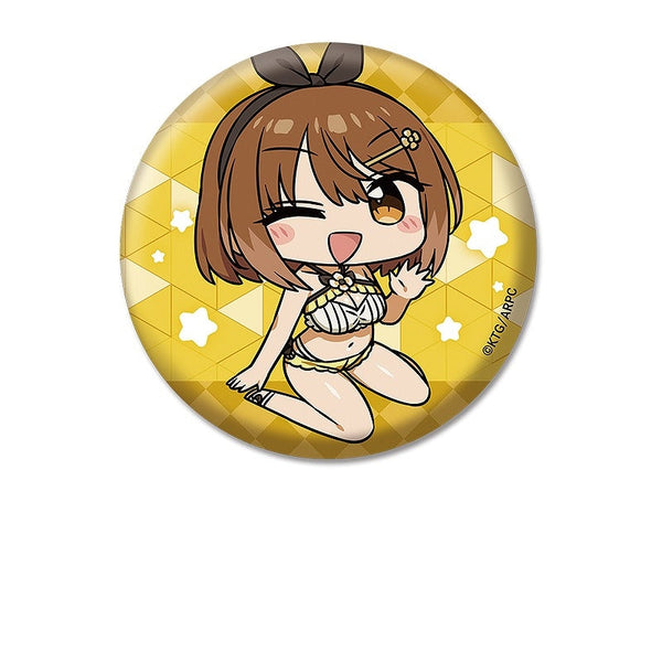 『ライザのアトリエ ~常闇の女王と秘密の隠れ家~』ぺたん娘缶バッジ ライザ3