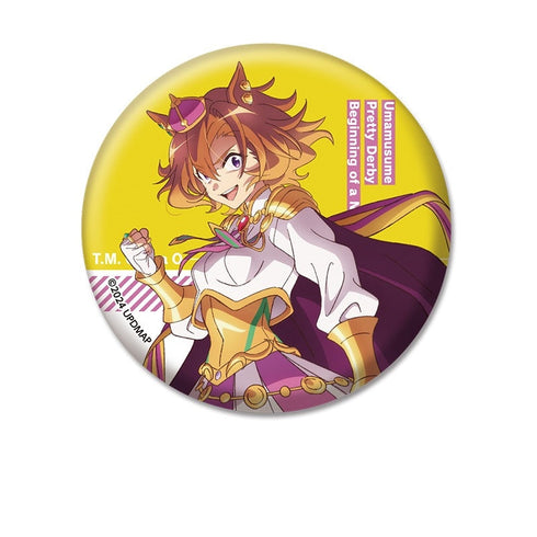 『ウマ娘 プリティーダービー 新時代の扉』 劇場版『ウマ娘 プリティーダービー 新時代の扉』 缶バッジ テイエムオペラオー