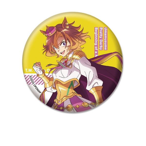 『ウマ娘 プリティーダービー 新時代の扉』 劇場版『ウマ娘 プリティーダービー 新時代の扉』 缶バッジ テイエムオペラオー