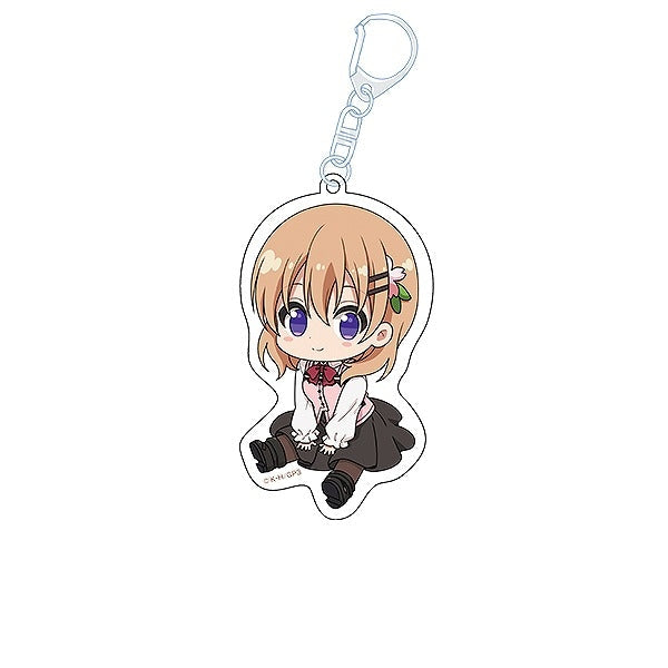『ご注文はうさぎですか? BLOOM』ぺたん娘アクリルキーホルダー ココア