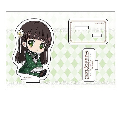 『ご注文はうさぎですか? BLOOM』ぺたん娘アクリルフィギュア 千夜