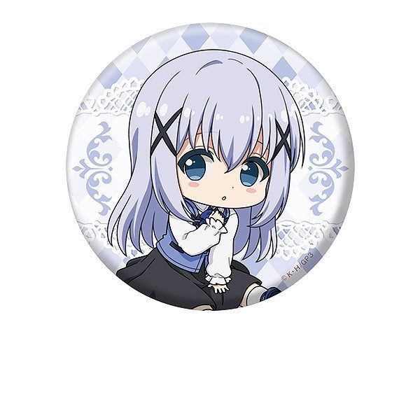 『ご注文はうさぎですか? BLOOM』ぺたん娘缶バッジ チノ