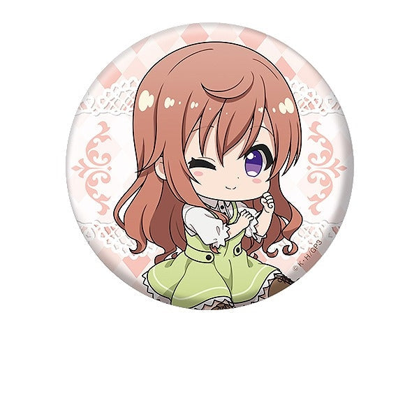 『ご注文はうさぎですか? BLOOM』ぺたん娘缶バッジ モカ