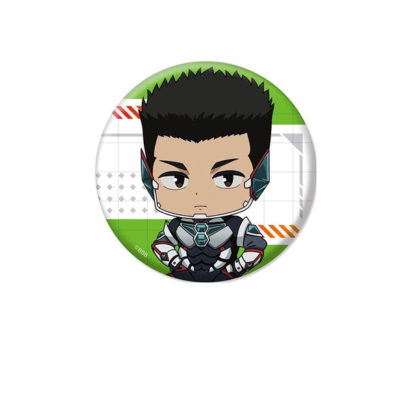 『勇気爆発バーンブレイバーン』 ぺたん娘缶バッジVol.2 イサミ・アオ(パイロットスーツ)