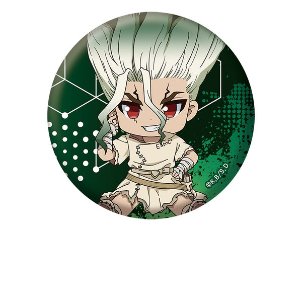 『Dr.STONE』ぺたん娘缶バッジ 石神千空