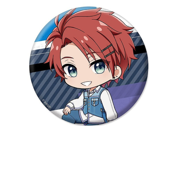 『from ARGONAVIS』ぺたん娘缶バッジ 的場航海