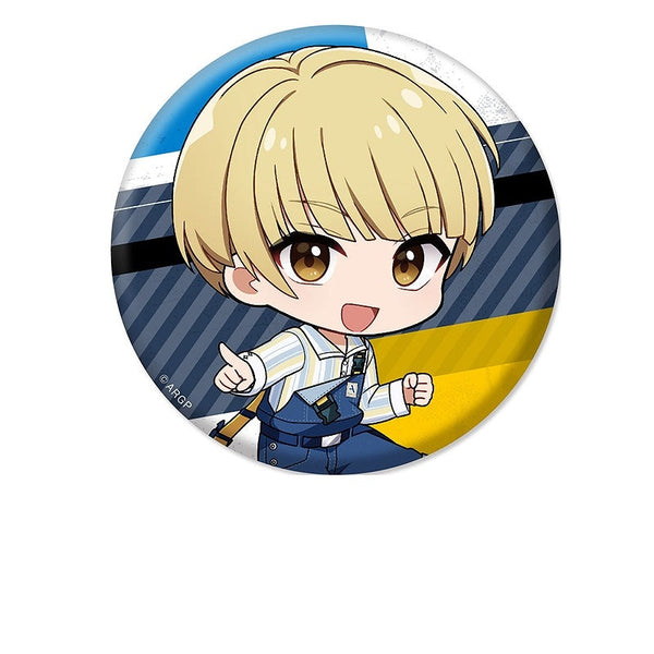 『from ARGONAVIS』ぺたん娘缶バッジ 白石万浬