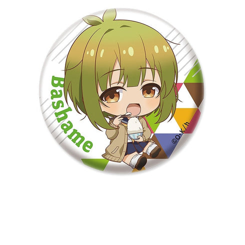 『しかのこのこのここしたんたん』ぺたん娘缶バッジ 馬車芽めめ