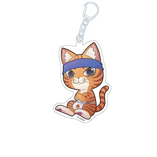 『ラーメン赤猫』ぺたん娘アクリルキーホルダー 文蔵