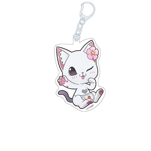 『ラーメン赤猫』ぺたん娘アクリルキーホルダー ハナ