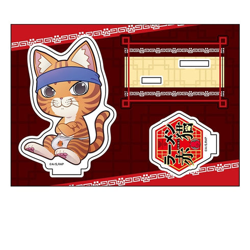 『ラーメン赤猫』ぺたん娘アクリルフィギュア 文蔵