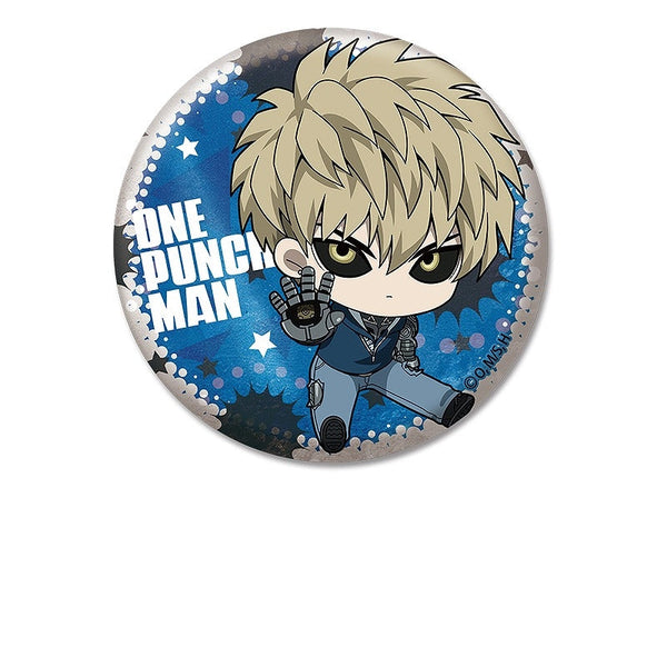 『ワンパンマン』ぺたん娘缶バッジ ジェノス