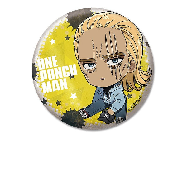 『ワンパンマン』ぺたん娘缶バッジ キング